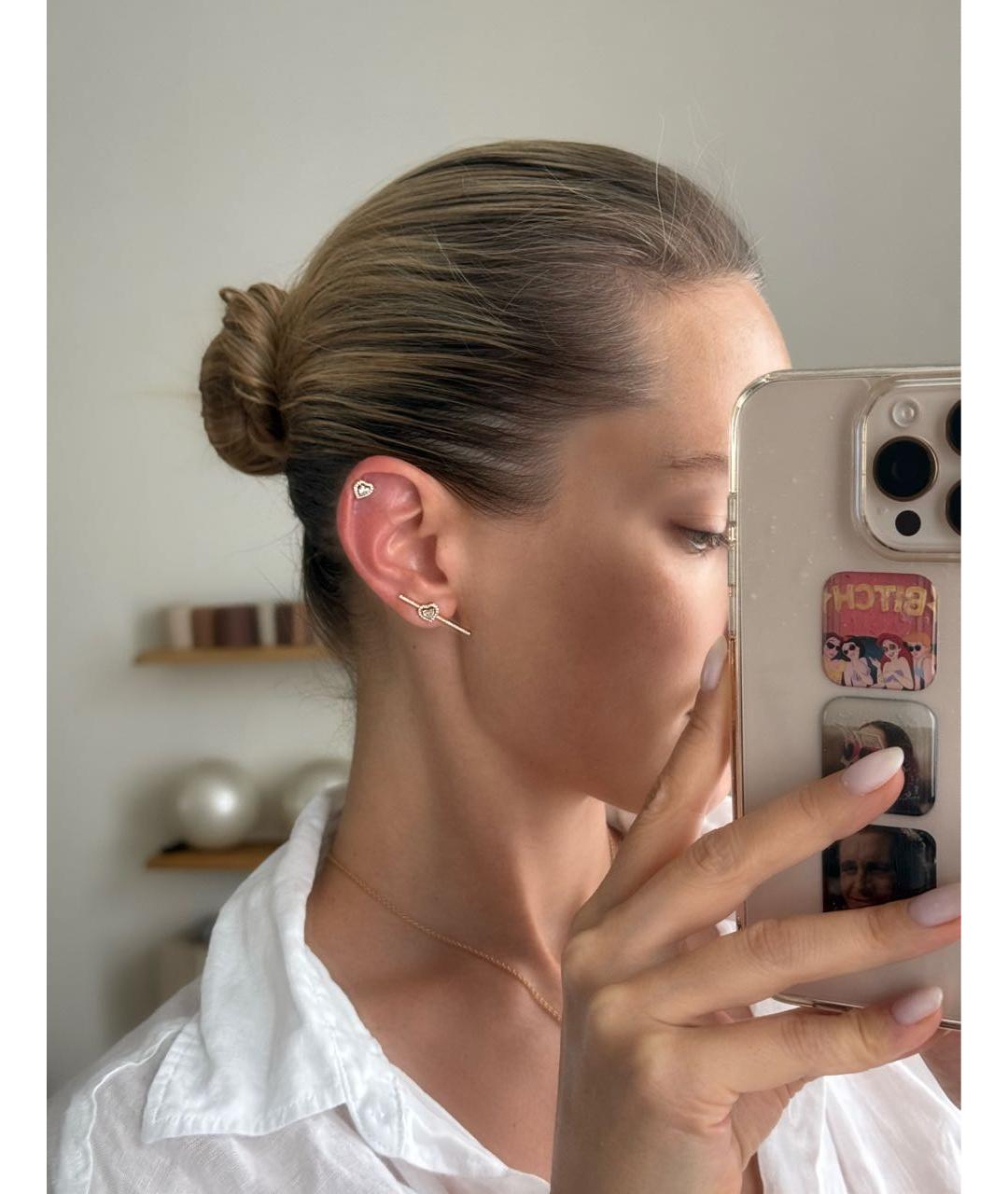 MESSIKA Золотые серьги из желтого золота, фото 6