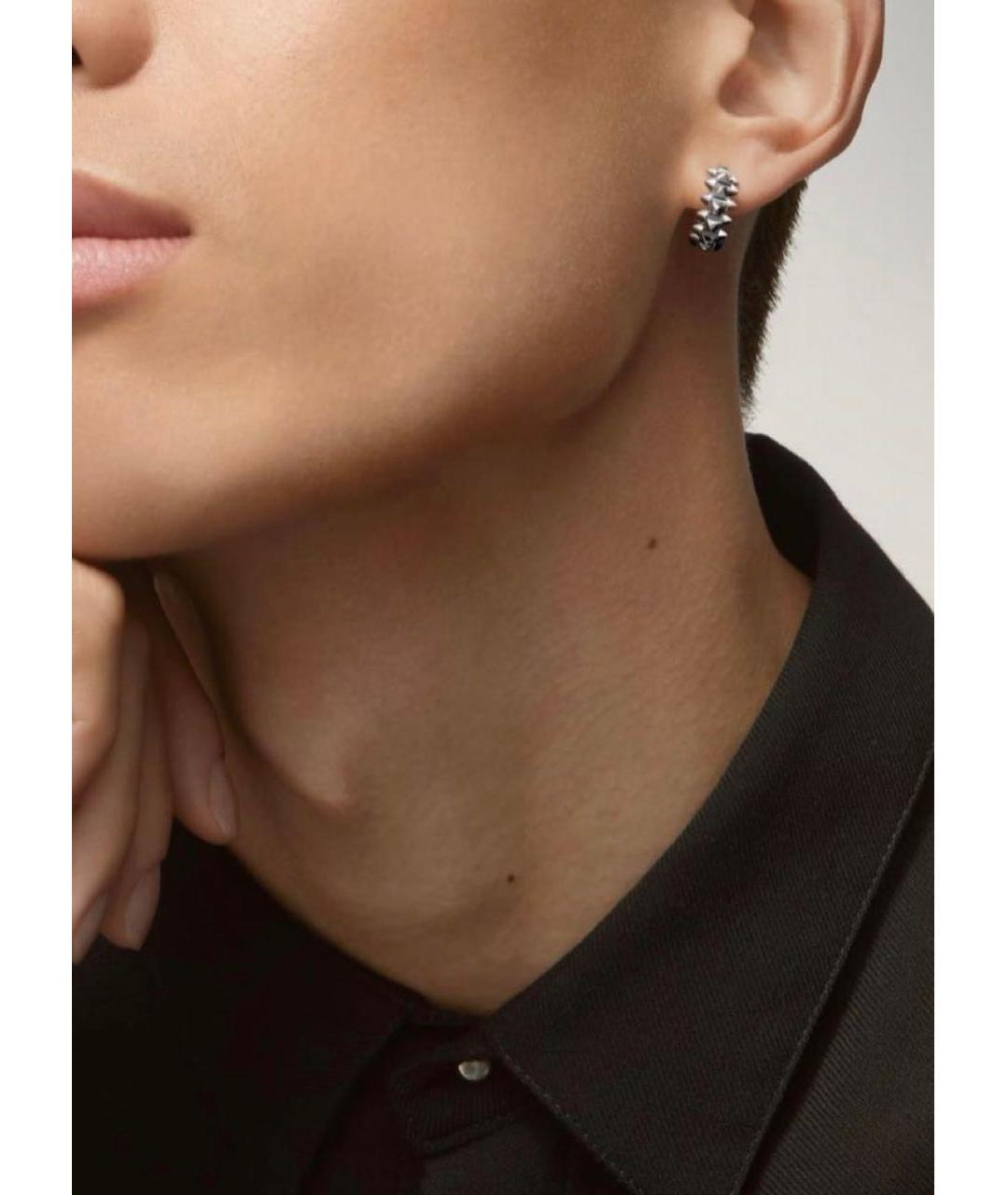 CARTIER Серебряные серьги из белого золота, фото 4