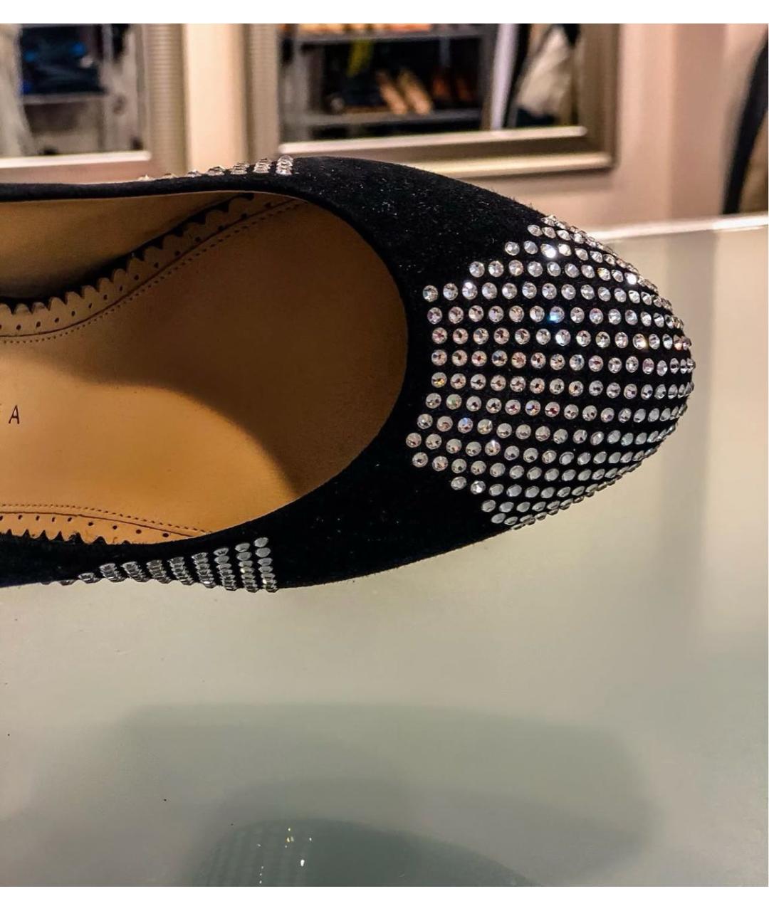 CHARLOTTE OLYMPIA Черные туфли из искусственной кожи, фото 3
