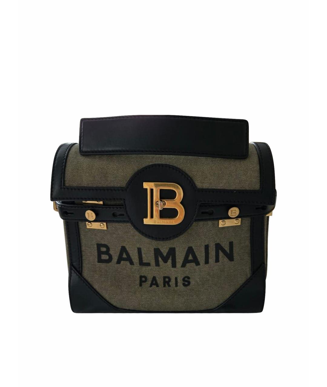 BALMAIN Хаки сумка через плечо, фото 1