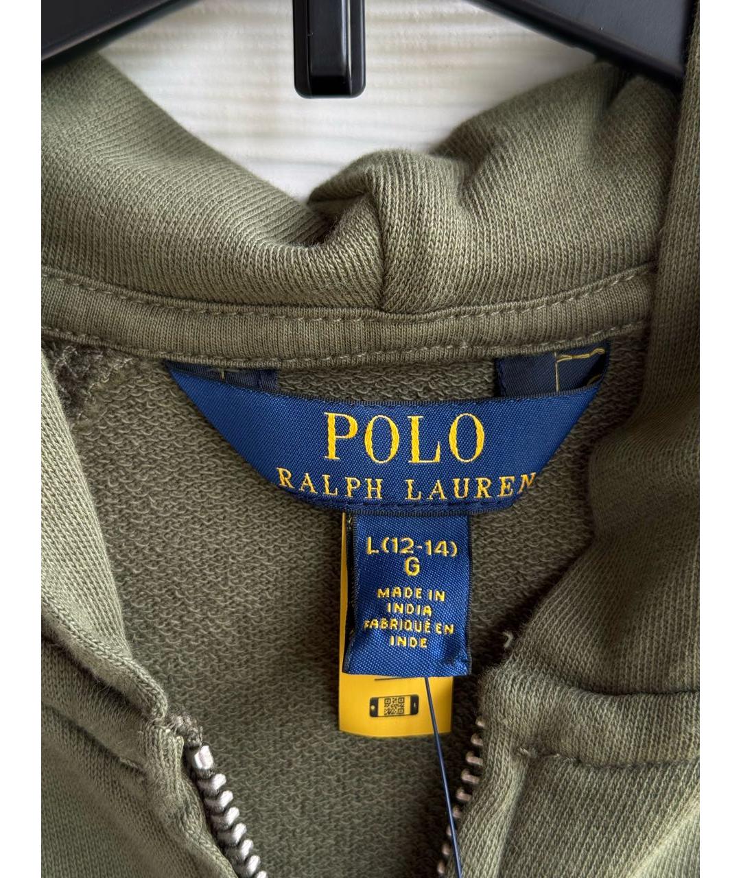 POLO RALPH LAUREN Зеленый хлопковый комбинезон, фото 5