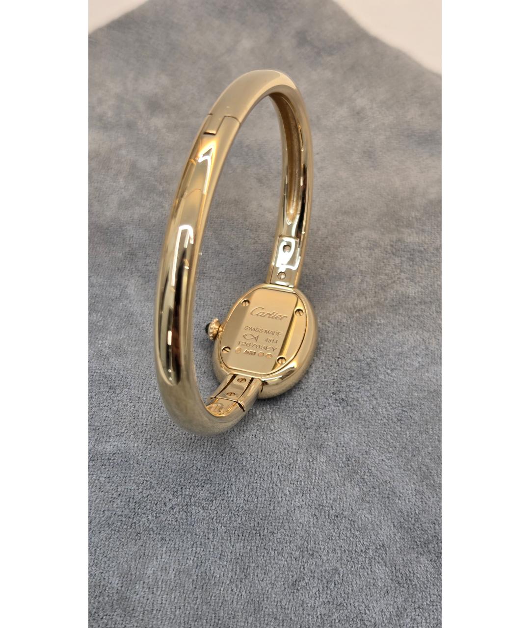 CARTIER Золотые часы из желтого золота, фото 2