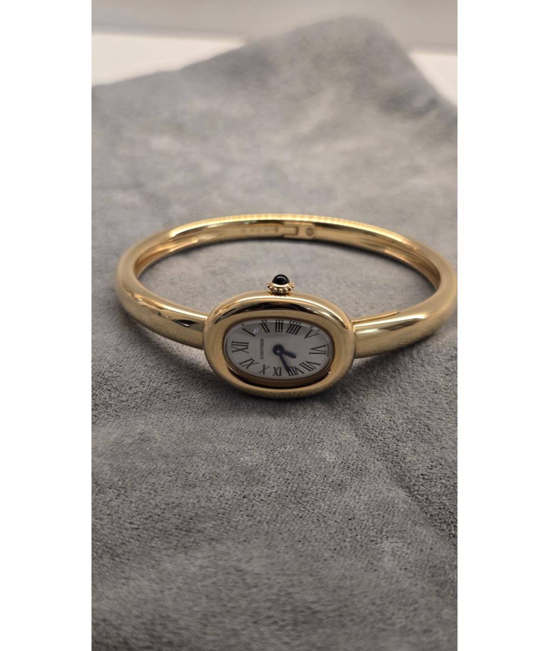CARTIER Золотые часы из желтого золота, фото 3