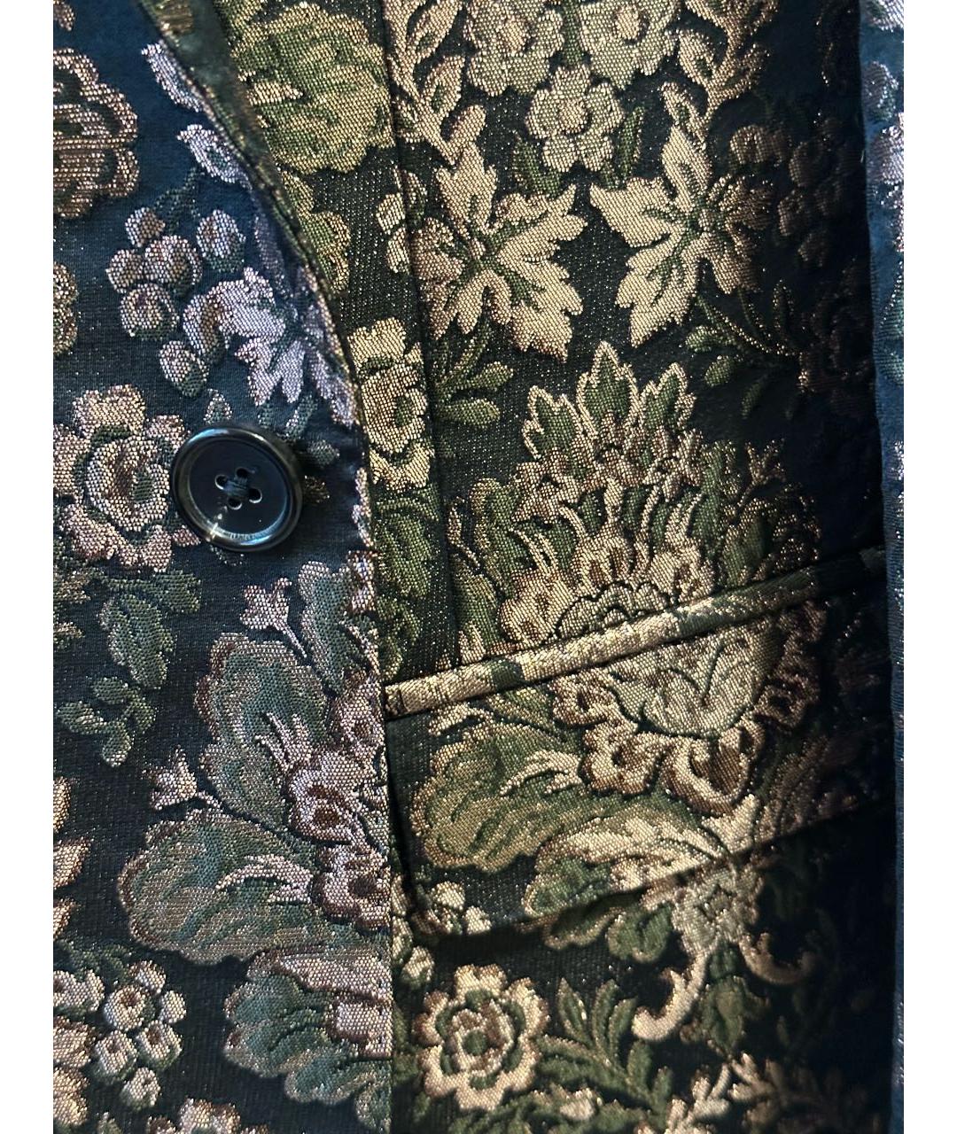 DOLCE&GABBANA Золотой костюм-тройка, фото 5