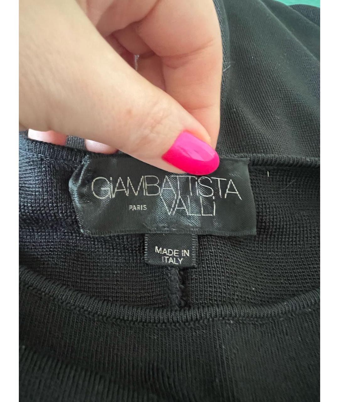 GIAMBATTISTA VALLI Черное платье, фото 5