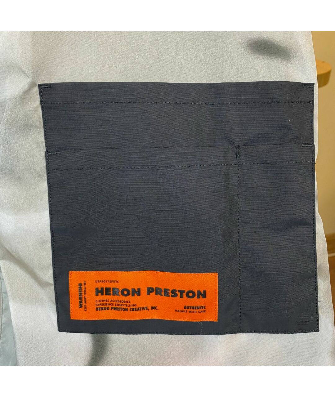 HERON PRESTON Серая кэжуал рубашка, фото 4