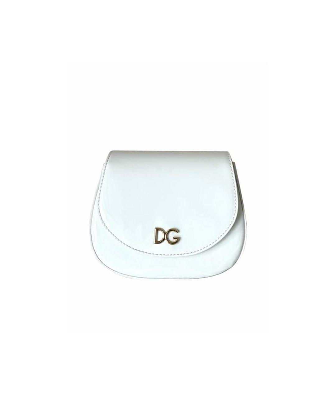 DOLCE&GABBANA Белая сумка, фото 1