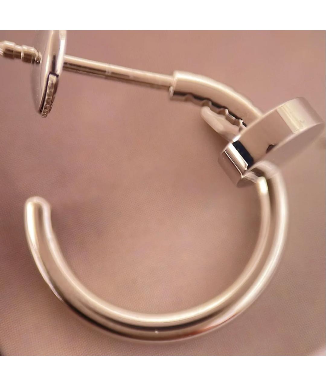 CARTIER Серьги из белого золота, фото 4