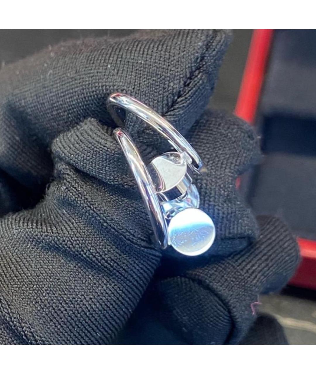 CARTIER Серьги из белого золота, фото 7