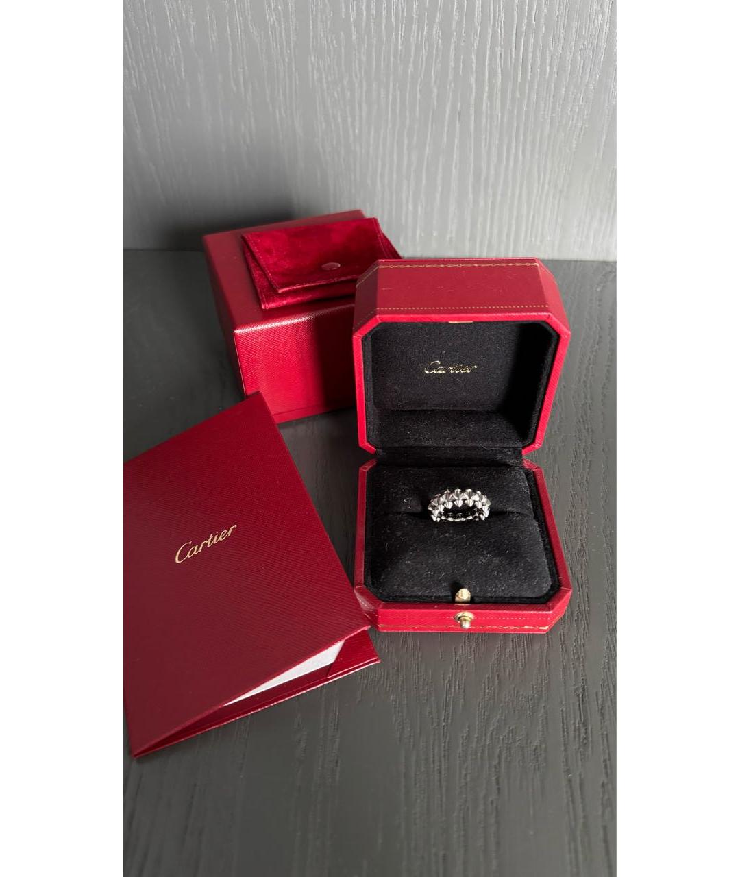 CARTIER Кольцо из белого золота, фото 2