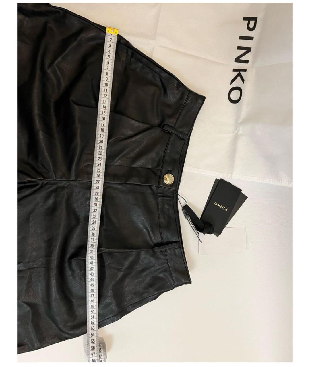 PINKO Черные шорты, фото 5