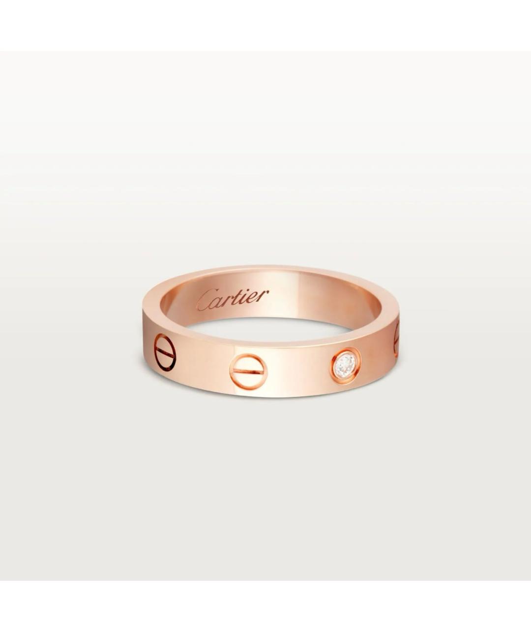 CARTIER Золотое кольцо из розового золота, фото 2