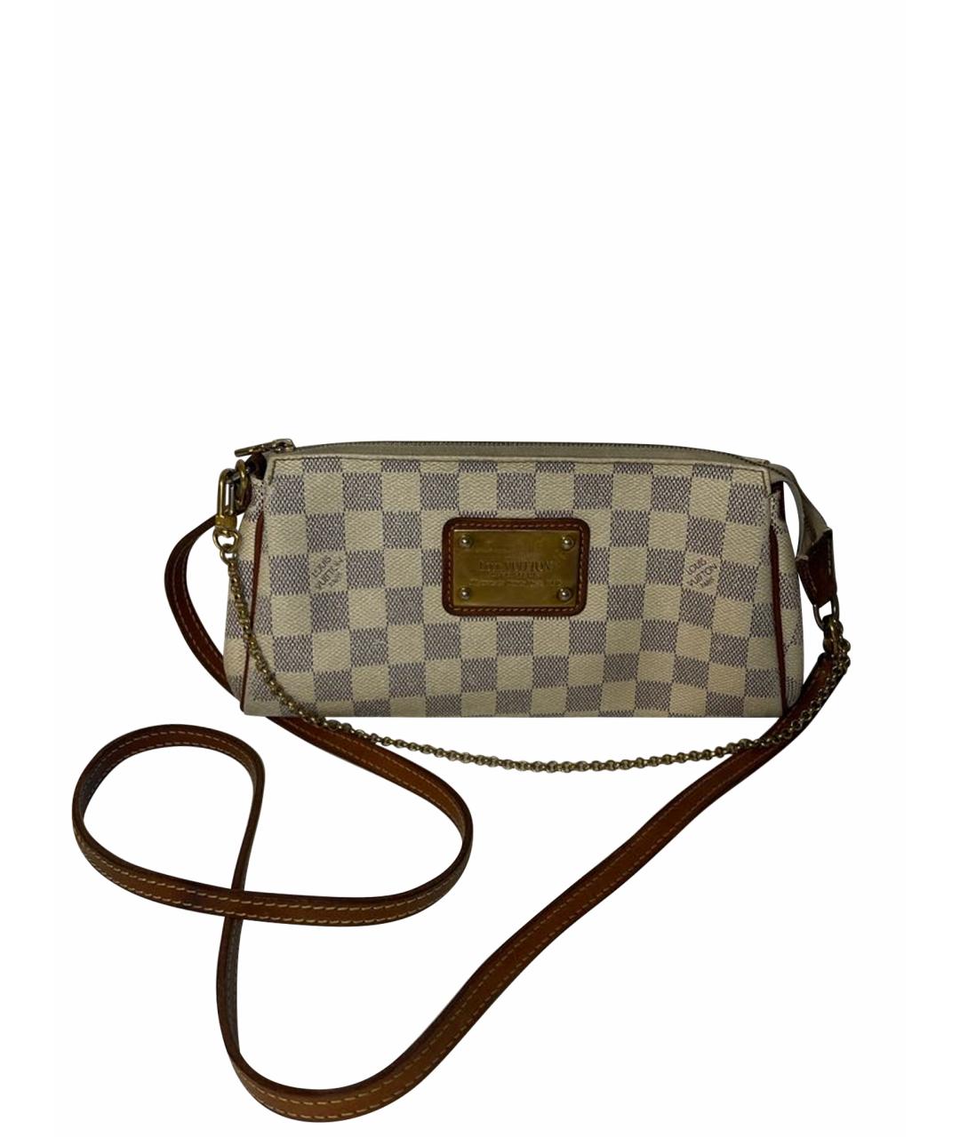 LOUIS VUITTON Бежевая кожаная сумка через плечо, фото 1