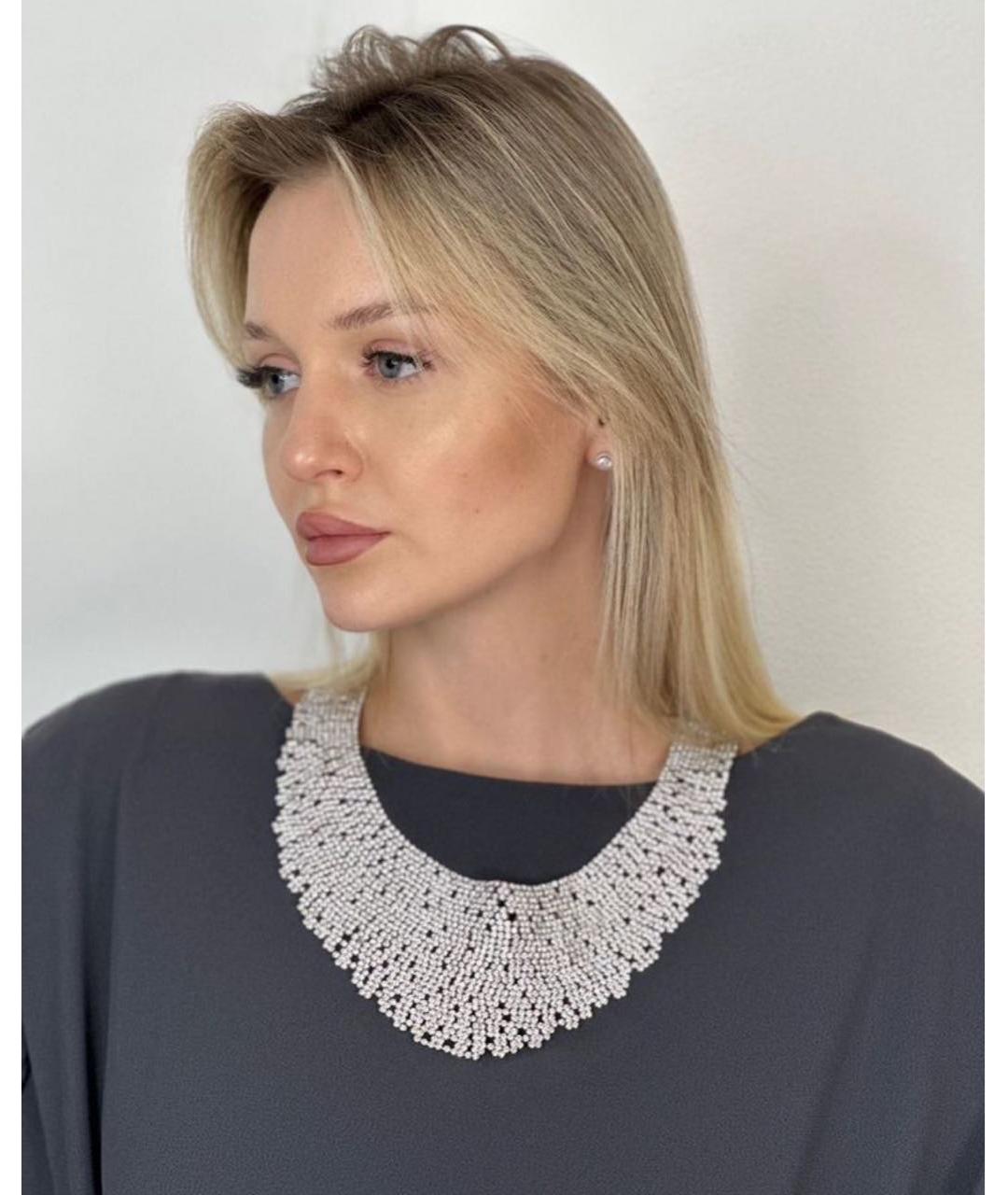 WEEKEND MAX MARA Серебряное колье, фото 6
