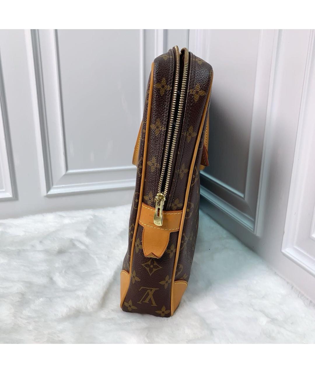 LOUIS VUITTON Коричневый портфель, фото 4