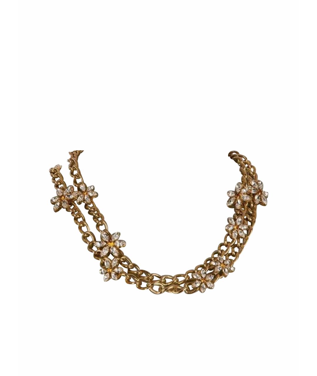 DOLCE&GABBANA Золотое колье, фото 1