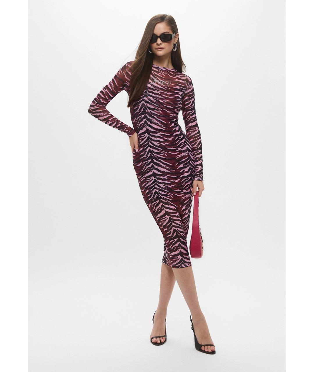 JUICY COUTURE Мульти полиэстеровое повседневное платье, фото 2