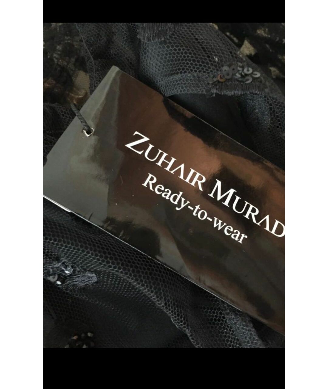 ZUHAIR MURAD Черное вечернее платье, фото 4