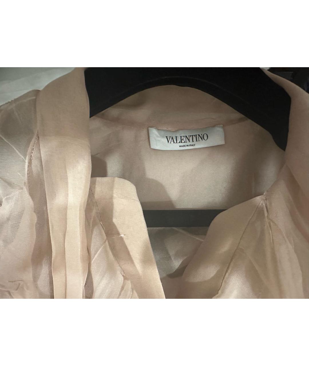 VALENTINO Бежевая блузы, фото 3
