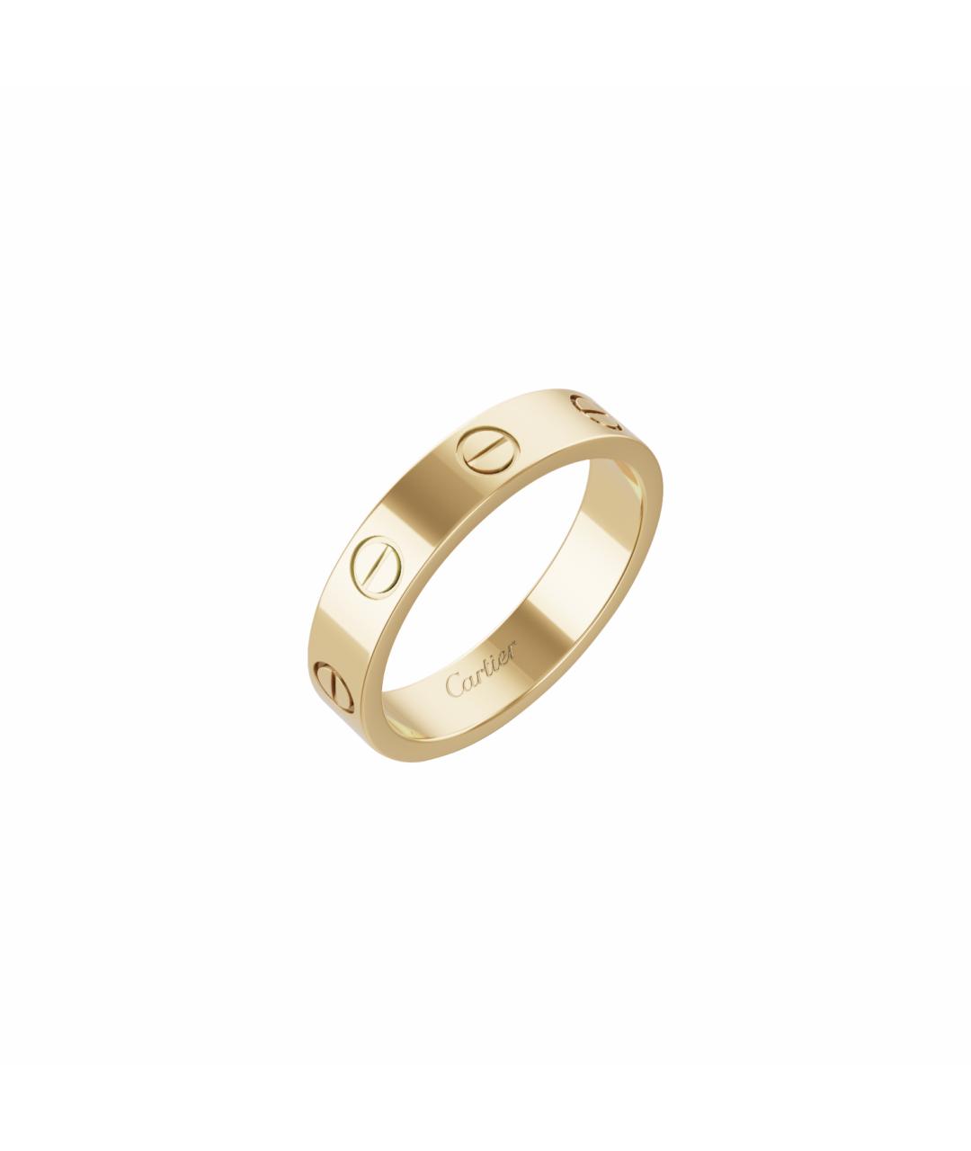 CARTIER Золотое кольцо из желтого золота, фото 1