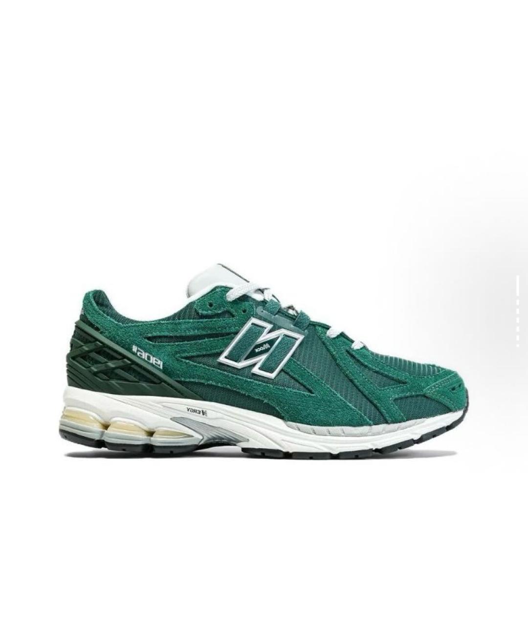 NEW BALANCE Зеленые замшевые кроссовки, фото 6
