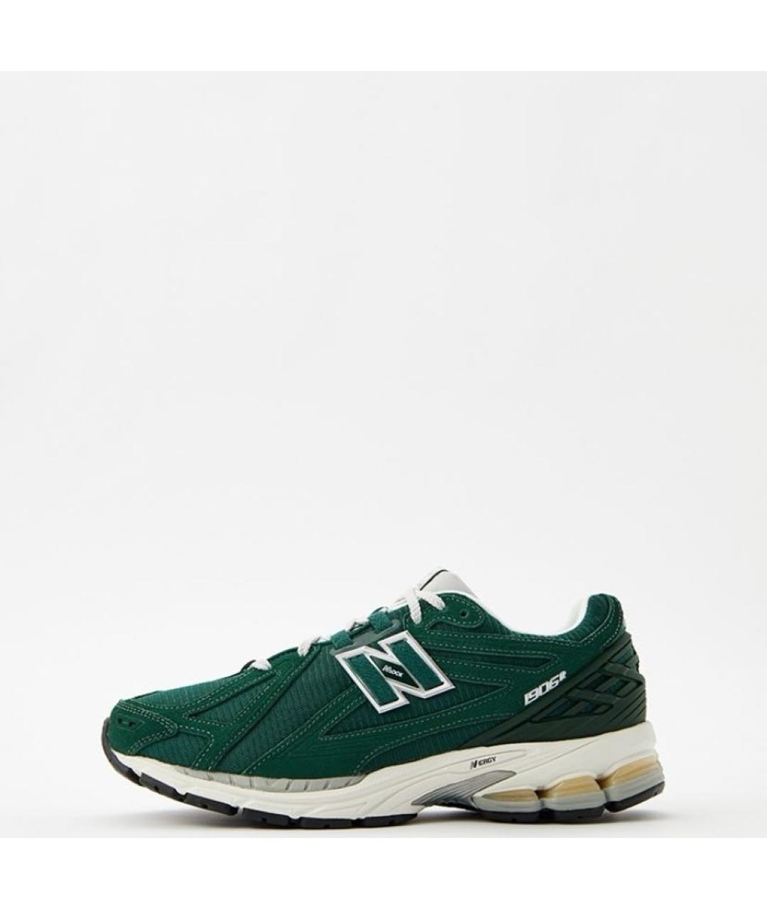 NEW BALANCE Зеленые замшевые кроссовки, фото 2