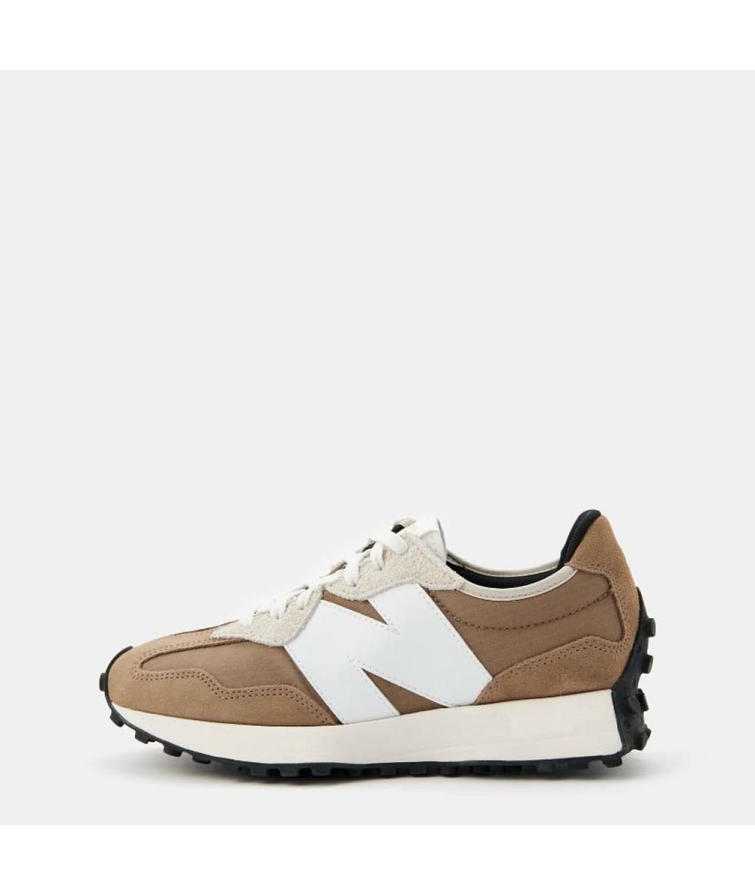 NEW BALANCE Коричневые текстильные кроссовки, фото 2