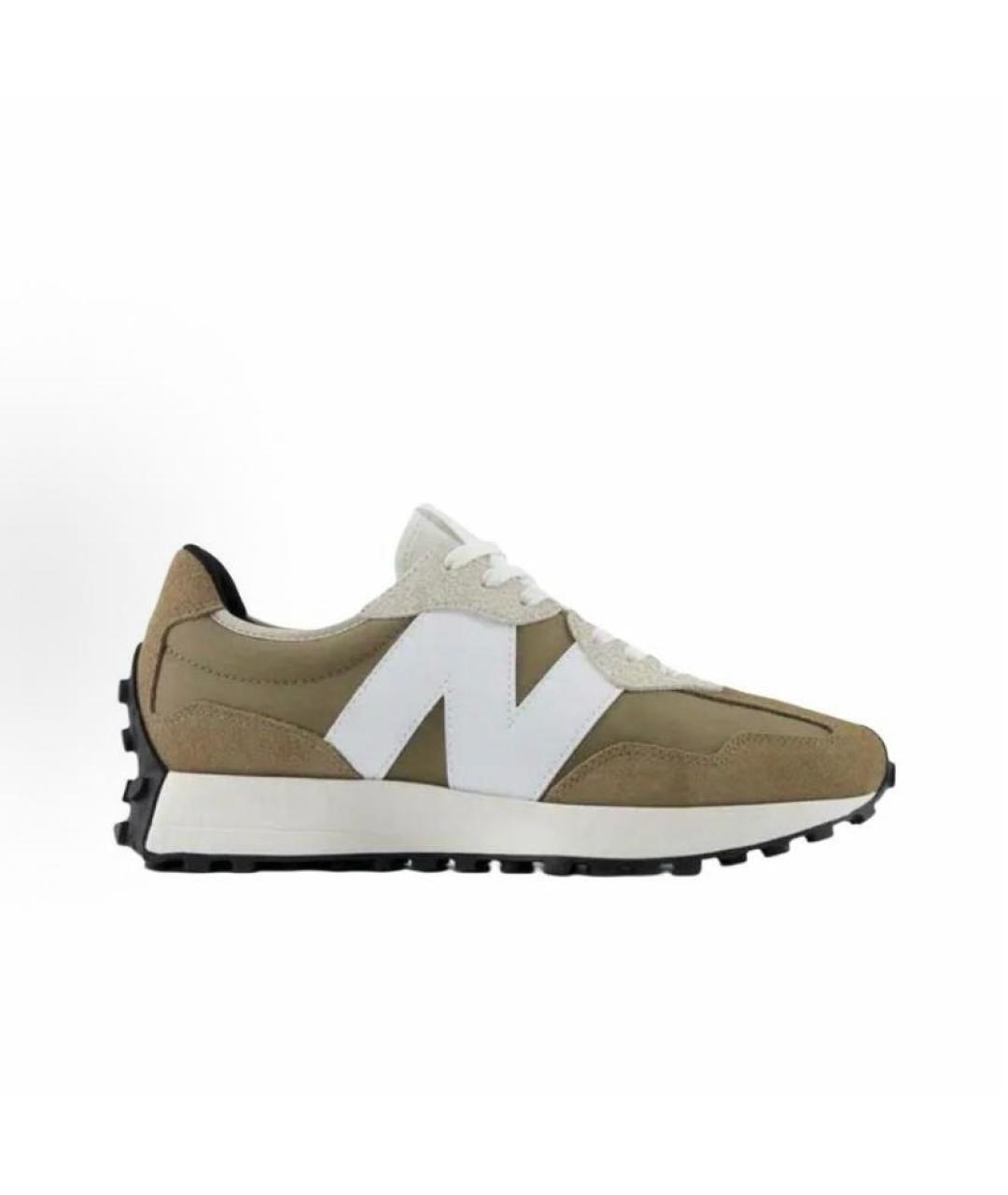 NEW BALANCE Коричневые текстильные кроссовки, фото 9