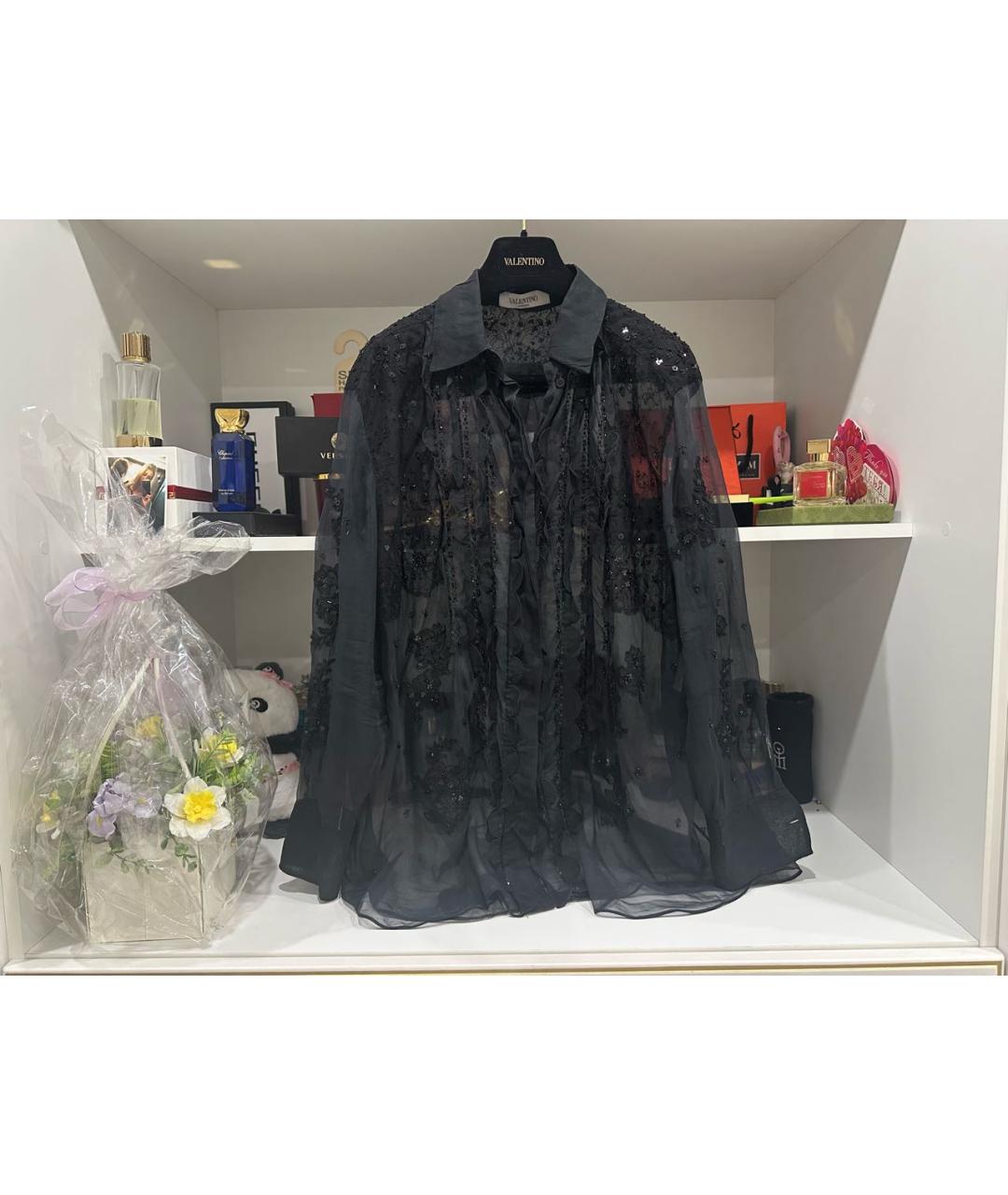 VALENTINO Черная блузы, фото 8