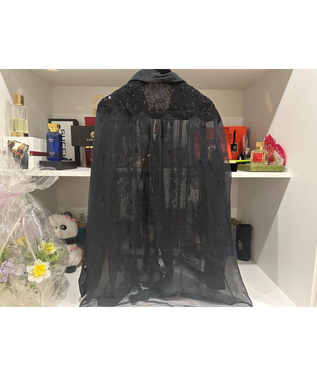 VALENTINO Черная блузы, фото 2