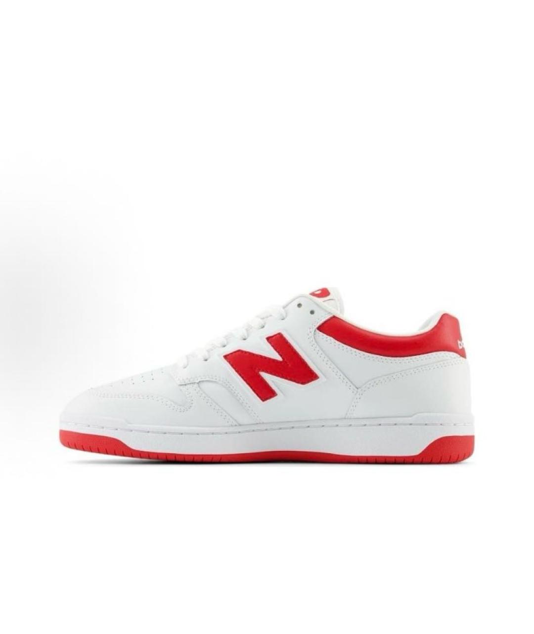 NEW BALANCE Белые кожаные кроссовки, фото 3