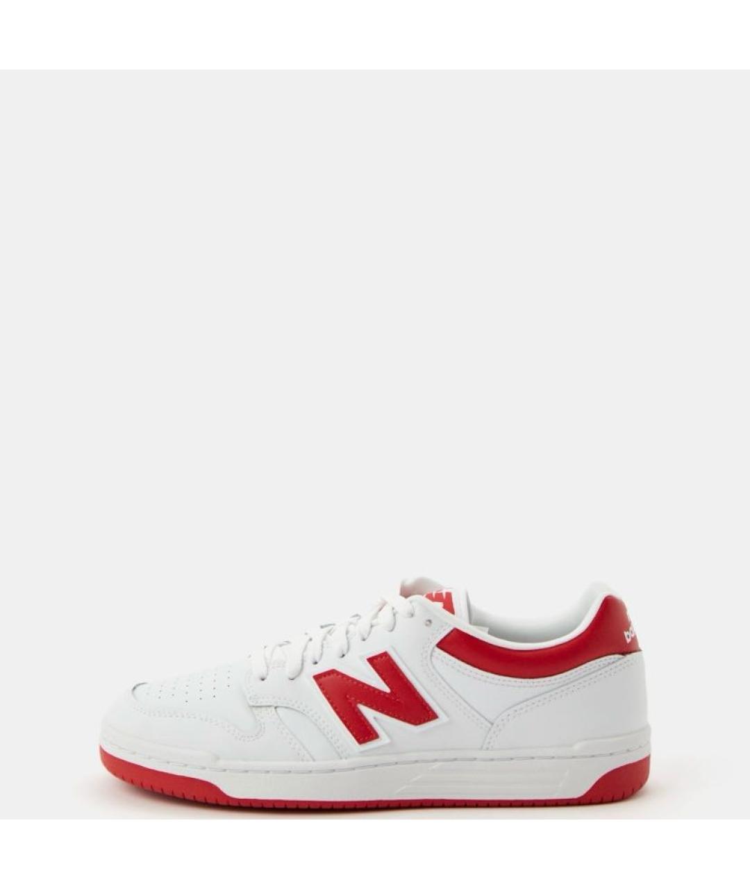 NEW BALANCE Белые кожаные кроссовки, фото 2
