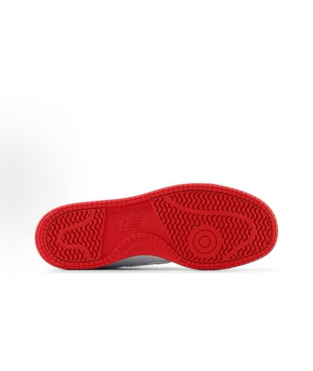 NEW BALANCE Белые кожаные кроссовки, фото 6