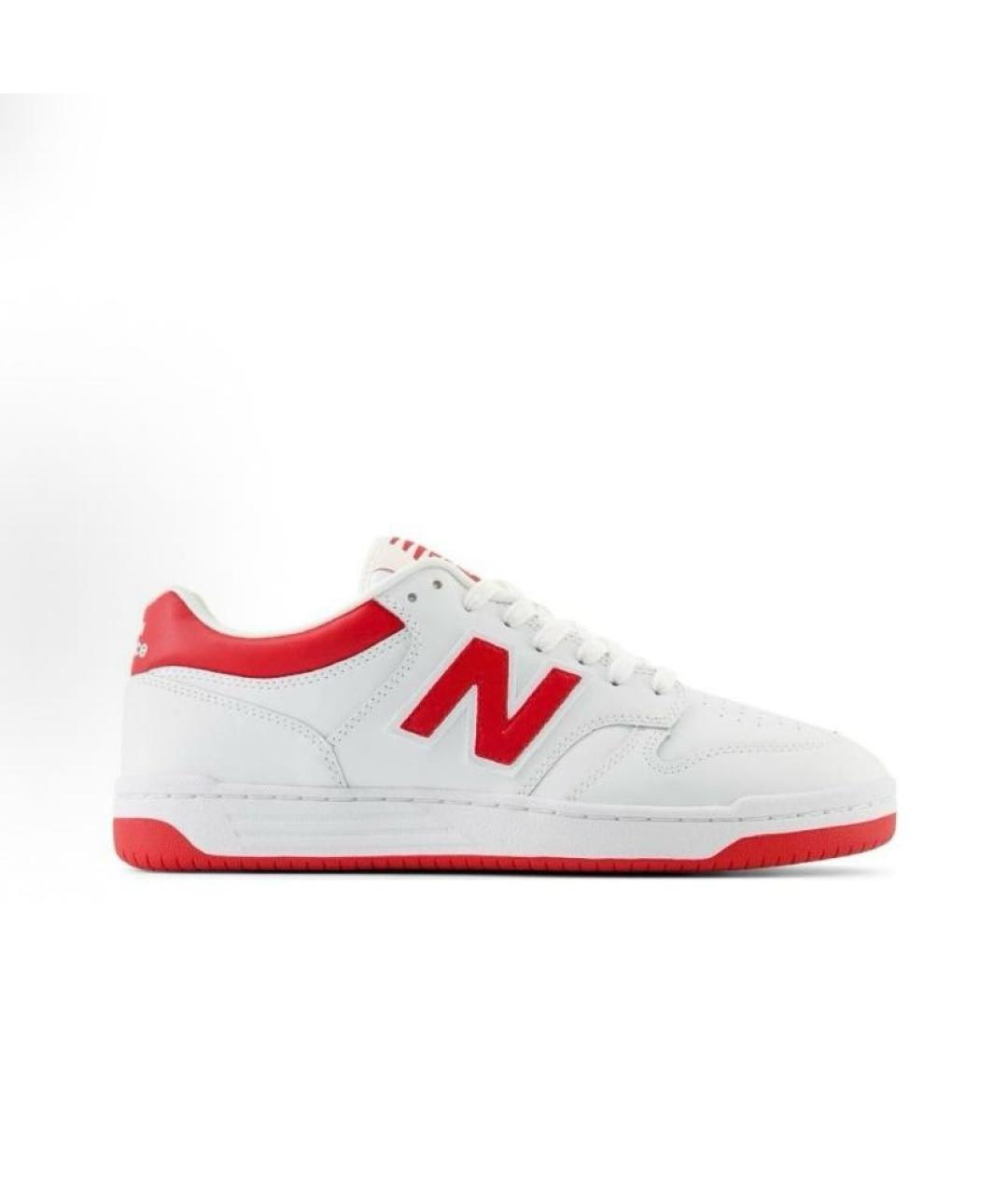 NEW BALANCE Белые кожаные кроссовки, фото 7