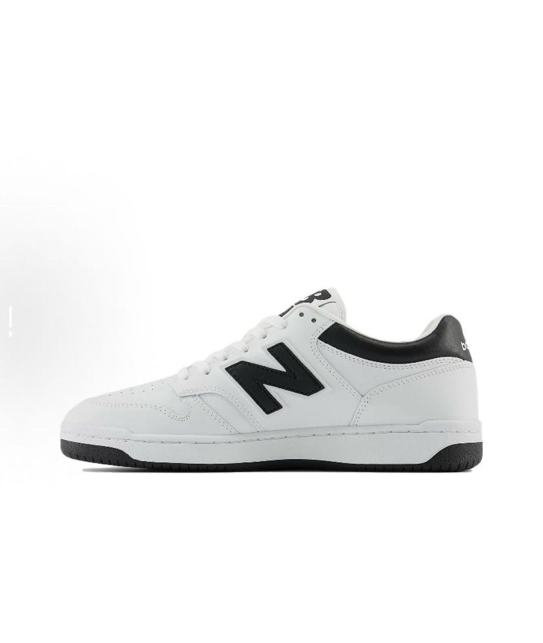 NEW BALANCE Белые кожаные кроссовки, фото 3