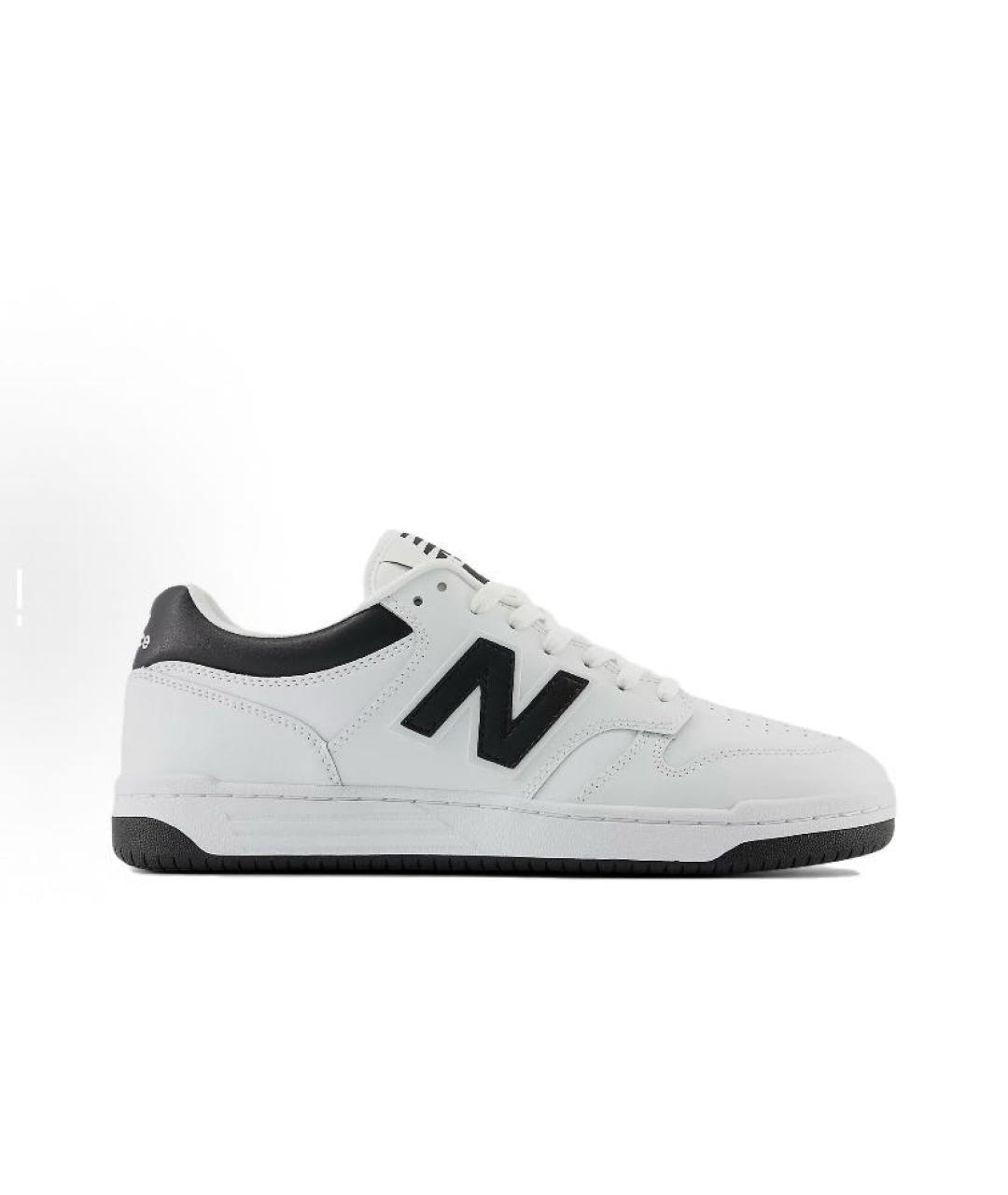 NEW BALANCE Белые кожаные кроссовки, фото 7