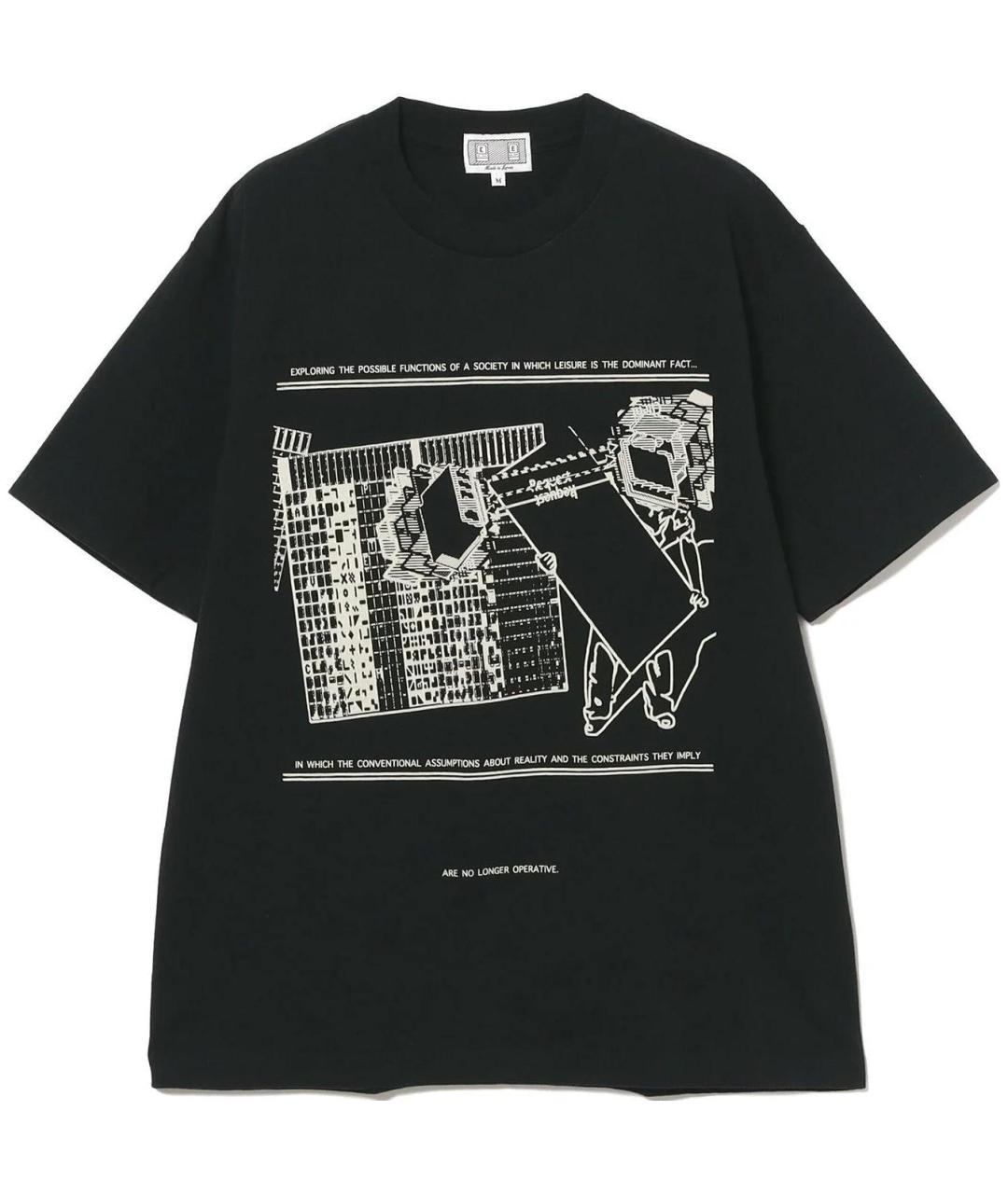 CAV EMPT Черная хлопковая футболка, фото 1