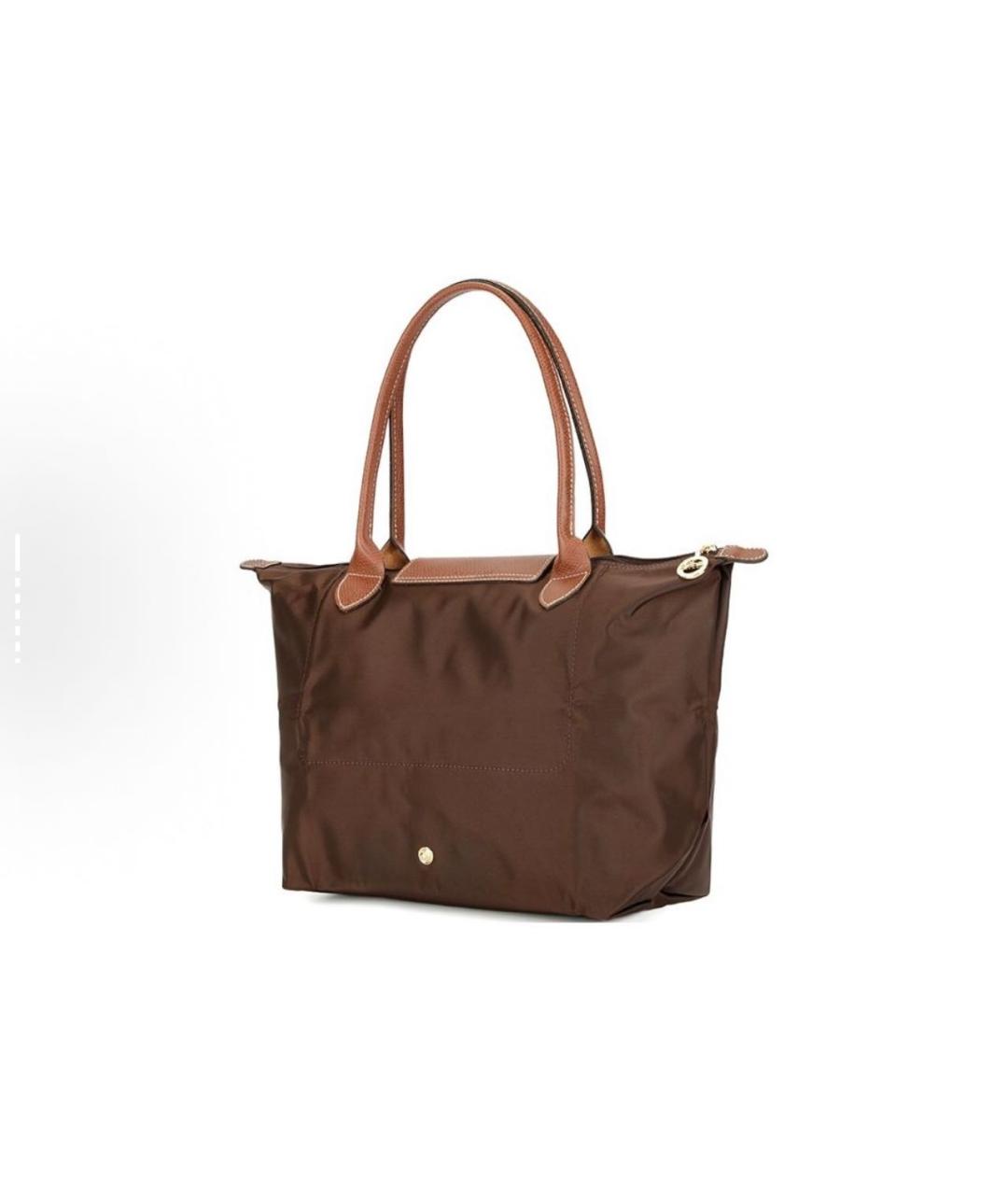 LONGCHAMP Коричневая сумка тоут, фото 2