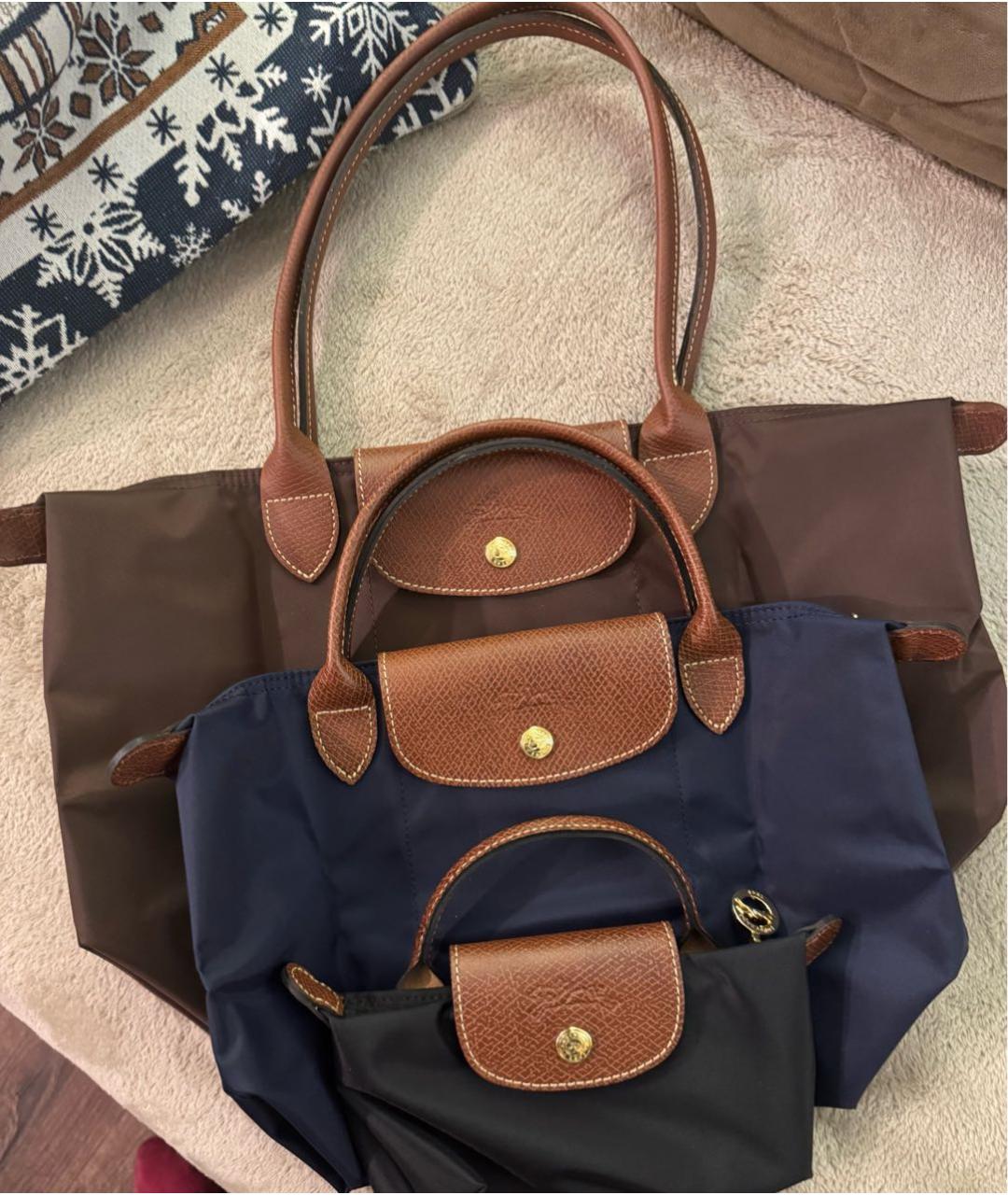 LONGCHAMP Коричневая сумка тоут, фото 6