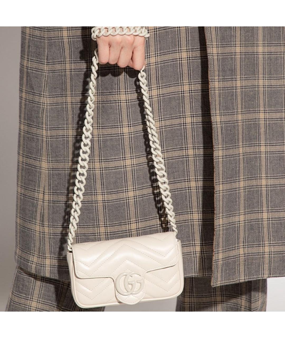 GUCCI Кожаная сумка через плечо, фото 4