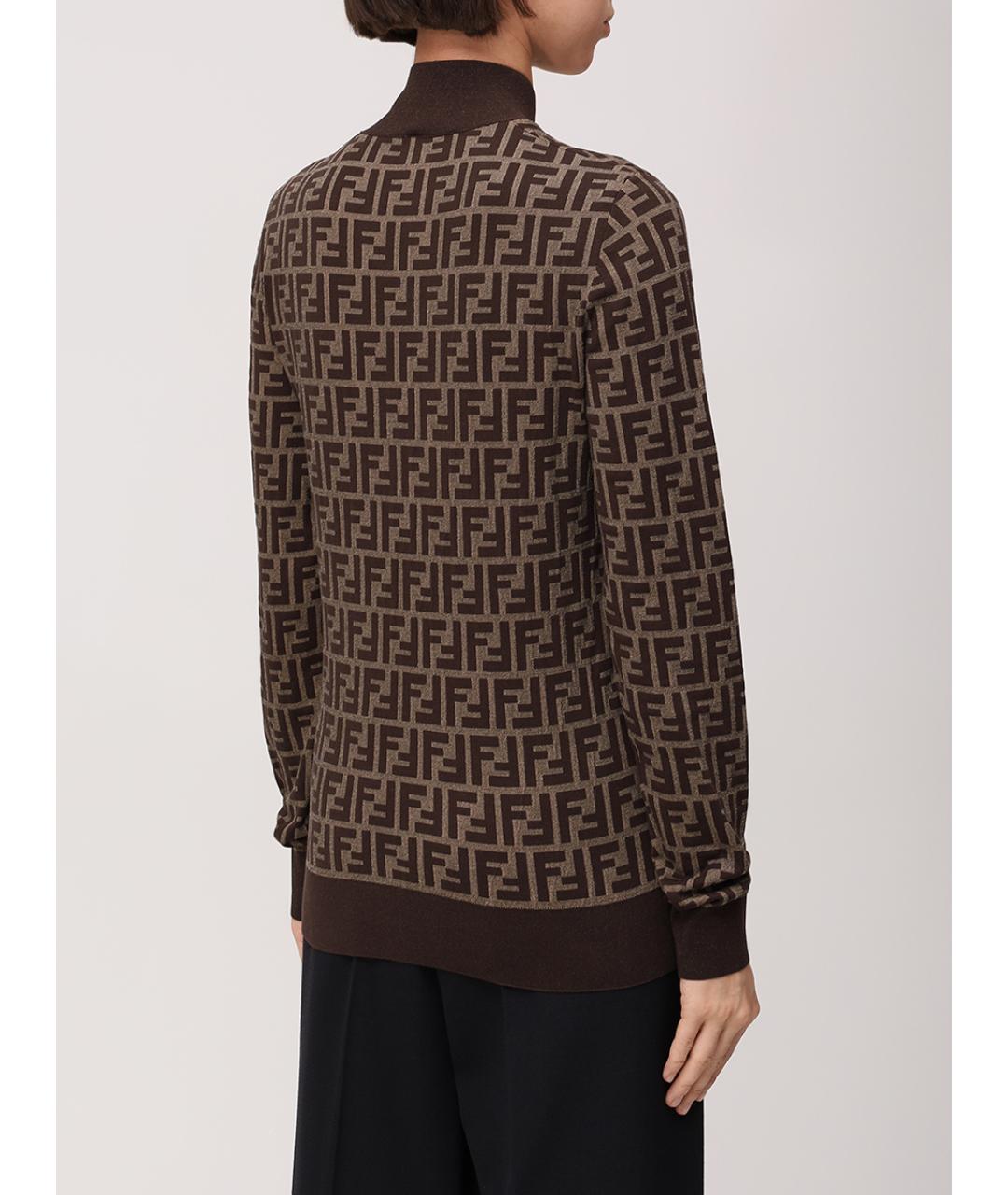FENDI Бежевый джемпер / свитер, фото 2