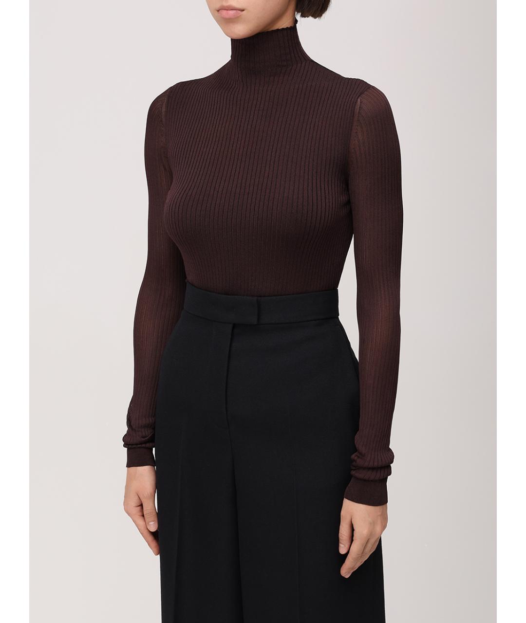 FENDI Коричневое боди, фото 4