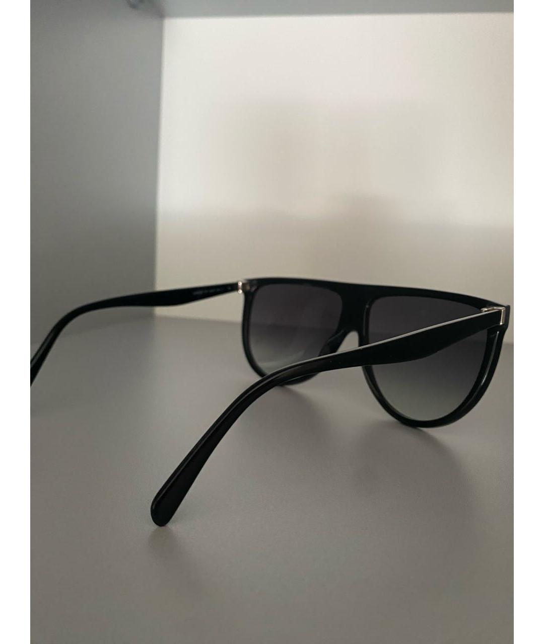 CELINE Черные пластиковые солнцезащитные очки, фото 2