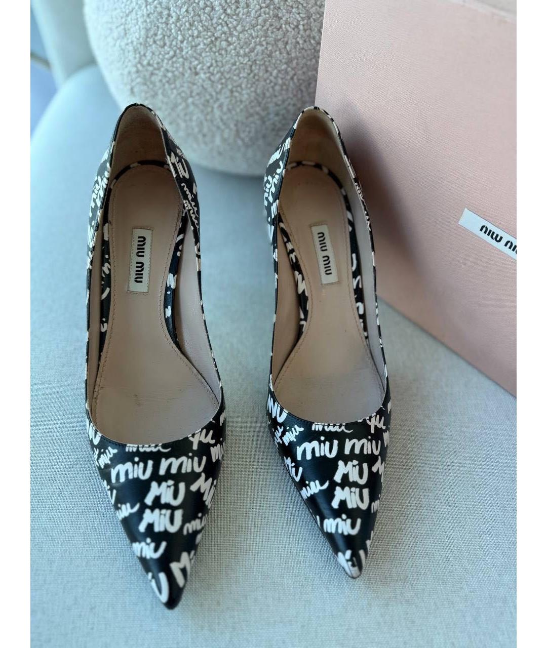 MIU MIU Черные туфли, фото 3