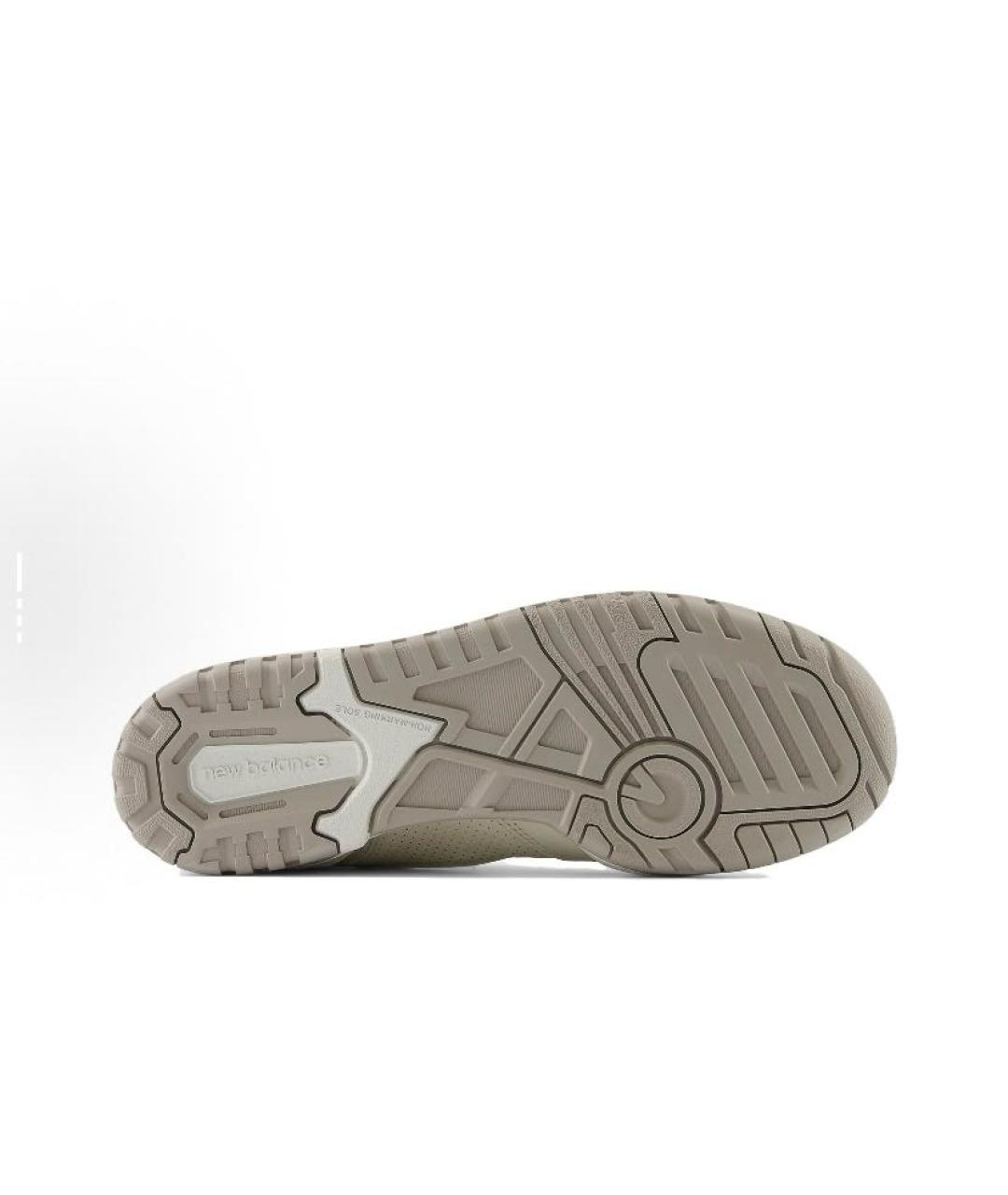 NEW BALANCE Бежевые кожаные кроссовки, фото 6