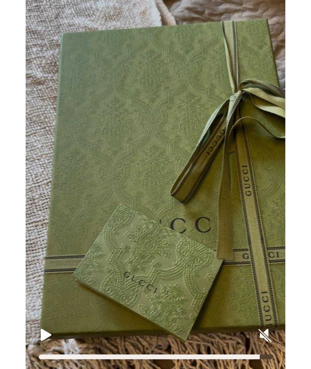 GUCCI Черные кожаные мюли, фото 6