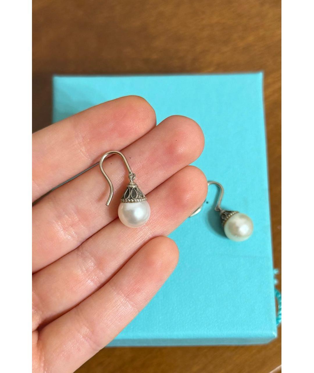 TIFFANY&CO Серебряные серебряные серьги, фото 3