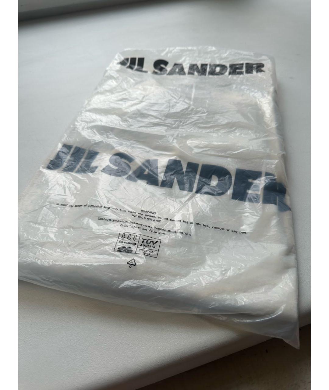 JIL SANDER Мульти хлопковая футболка, фото 4