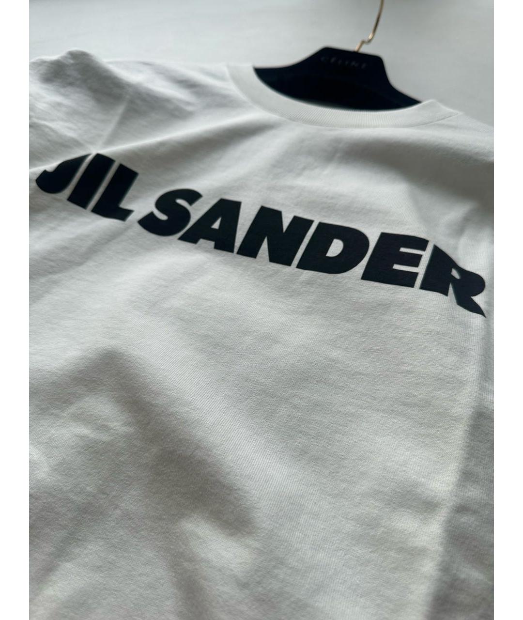 JIL SANDER Мульти хлопковая футболка, фото 4