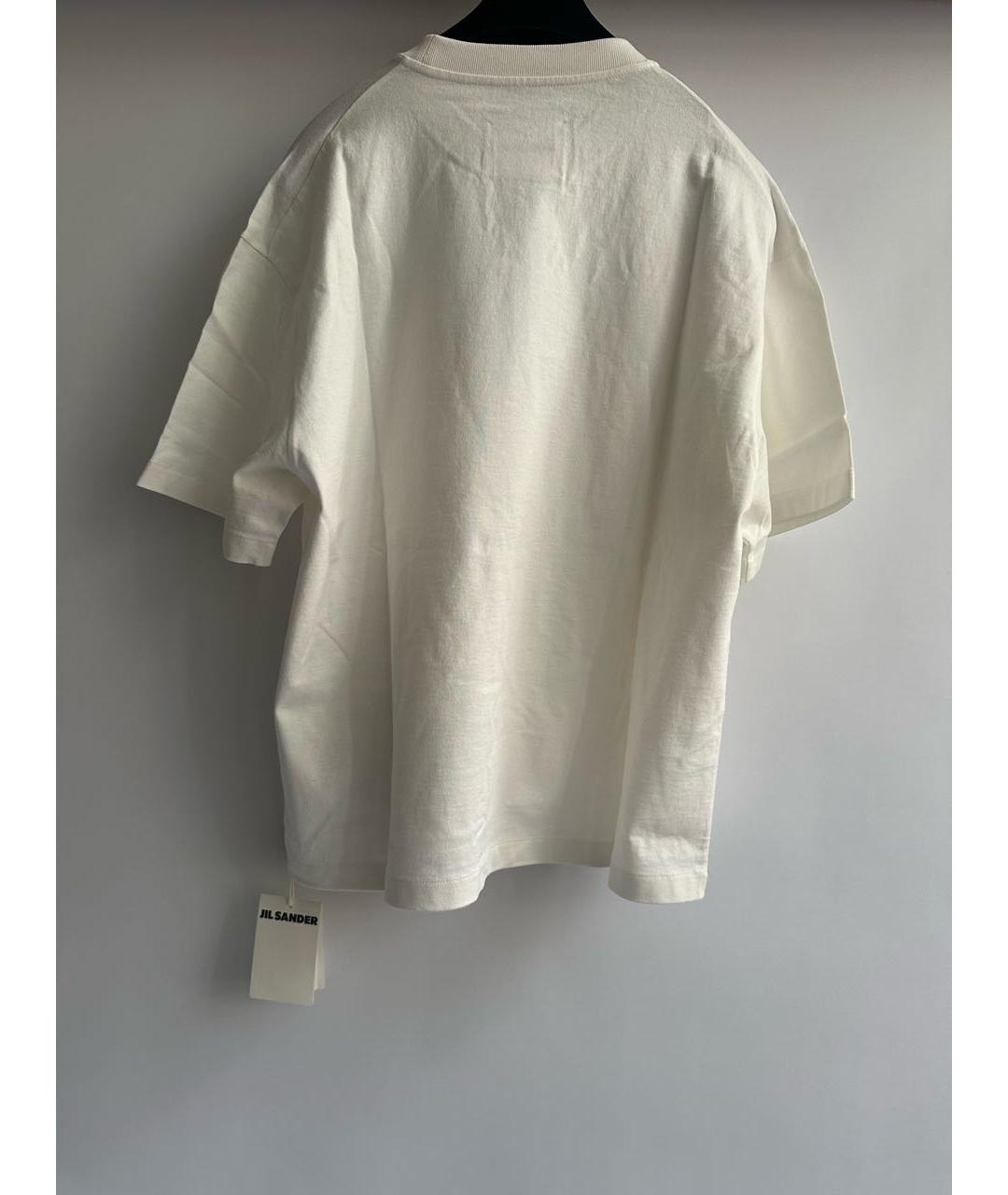 JIL SANDER Мульти хлопковая футболка, фото 2